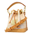 Louis Vuitton Handbag Damier Licious Nano Noe Pistachio Green 2-Way Bag