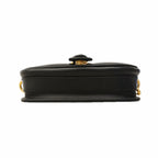Dior Shoulder Bag Bobbi Leather Black Gold — view 3