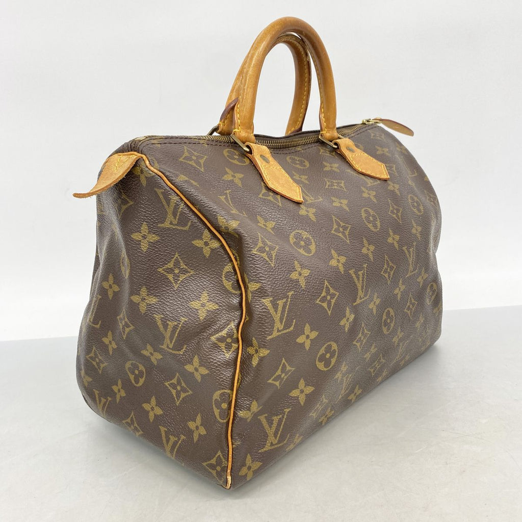 Louis Vuitton Handbag Monogram Speedy 30 Brown — view 2