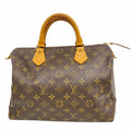 Louis Vuitton Handbag Monogram Speedy 30 Brown