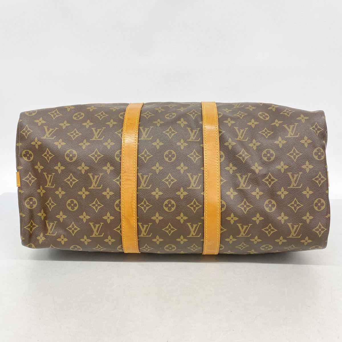 Louis Vuitton Boston Bag Monogram Keepall Bandouliere 50 Brown — view 3