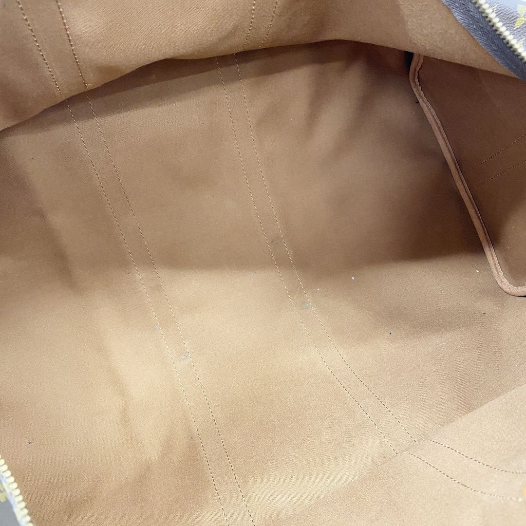 Louis Vuitton Boston Bag Monogram Keepall Bandouliere 55 Brown — view 4