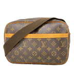 Louis Vuitton Shoulder Bag Monogram Reporter PM Brown