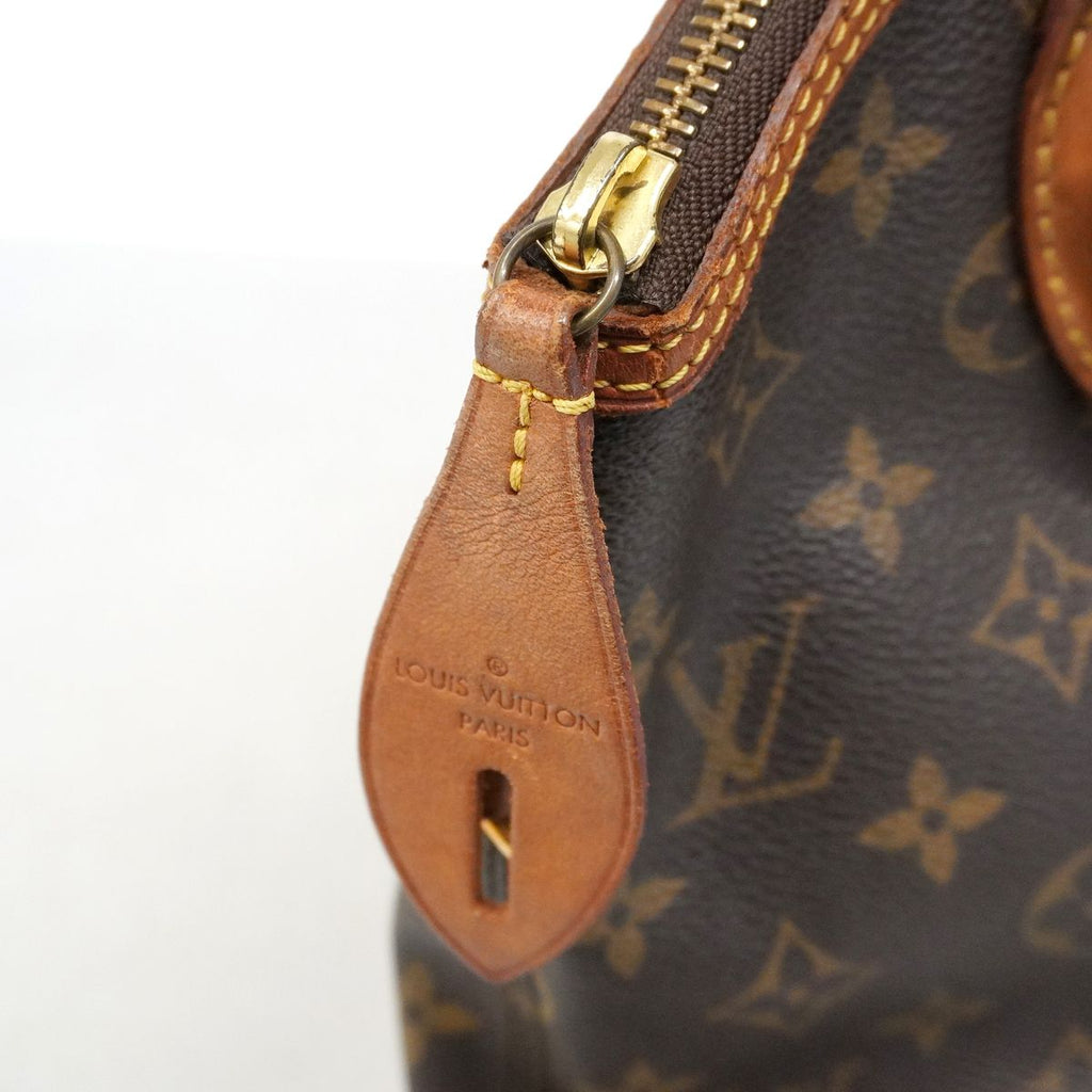 Louis Vuitton Handbag Monogram Lockit Brown — view 8