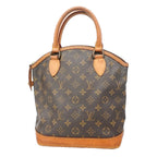 Louis Vuitton Handbag Monogram Lockit Brown