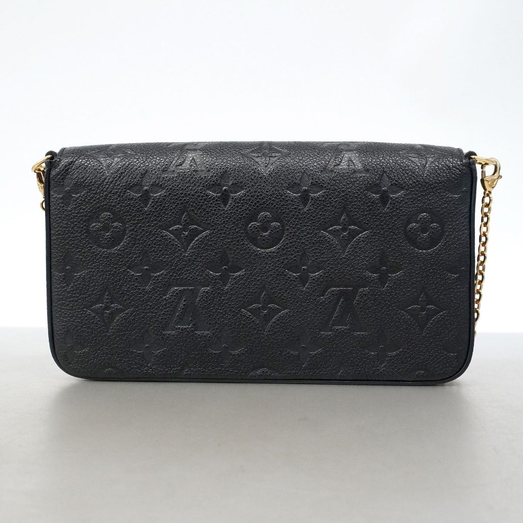 Louis Vuitton Wallet on Chain Monogram Empreinte Pochette Felicie Noir Shoulder — view 8