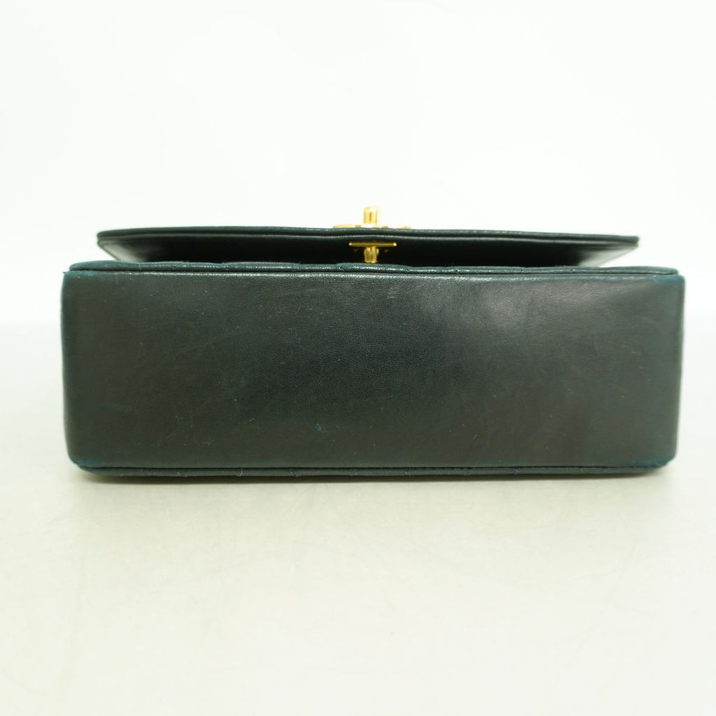 Chanel Shoulder Bag Diana Lambskin Black Gold — view 3