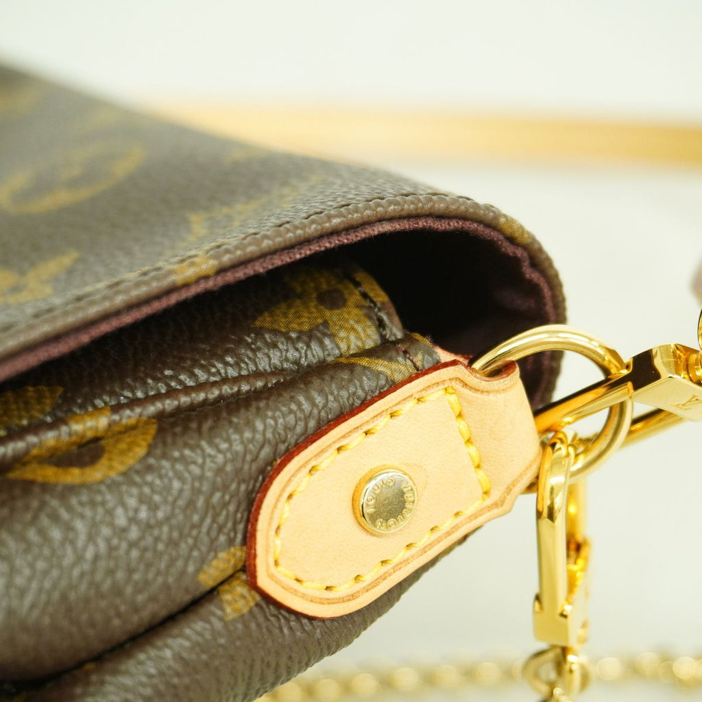 Louis Vuitton Handbag Monogram Favorite PM Brown 2-Way — view 8