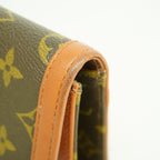 Louis Vuitton Clutch Monogram Pochette Dam PM Brown — view 7