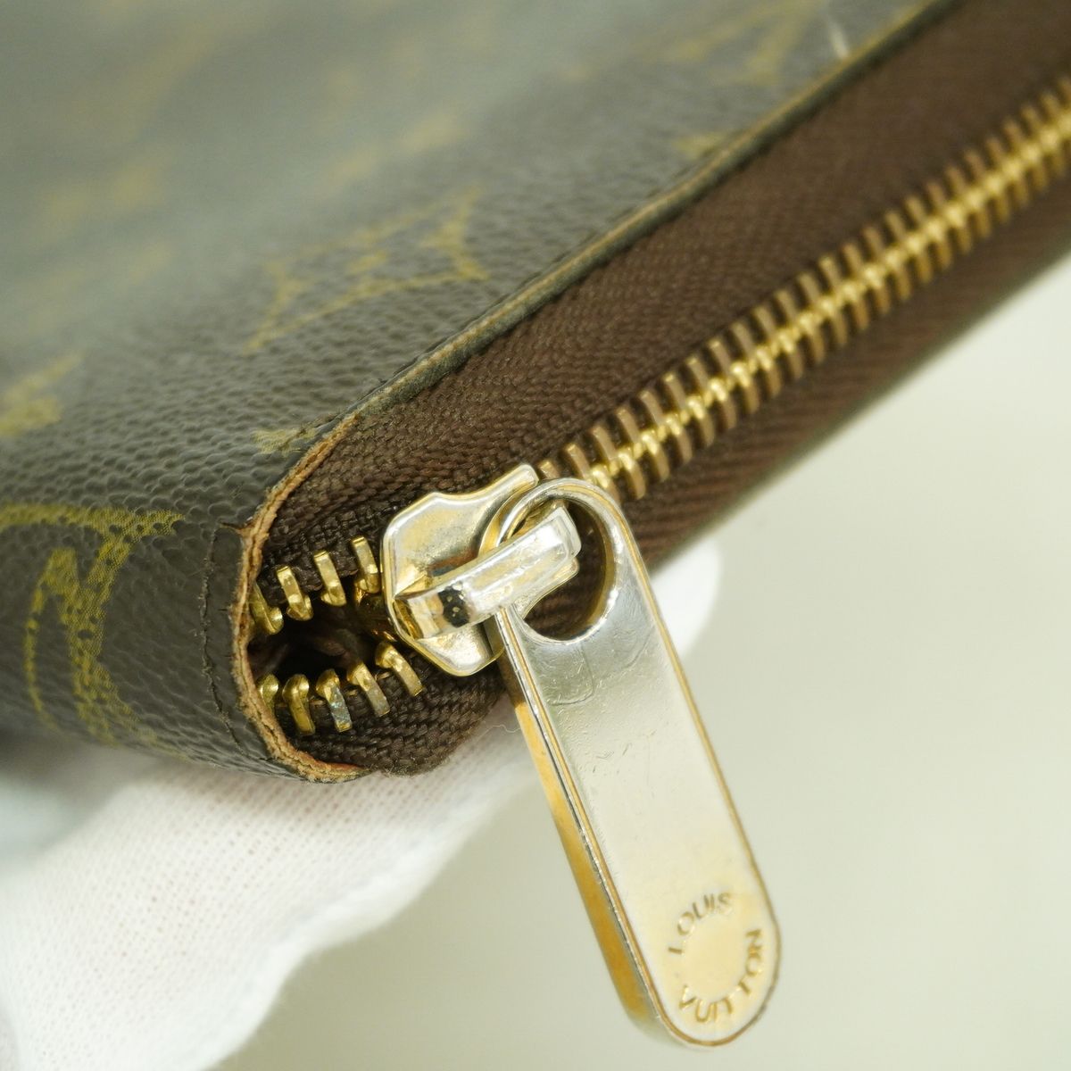 Louis Vuitton Wallet Monogram Zippy Brown — view 8