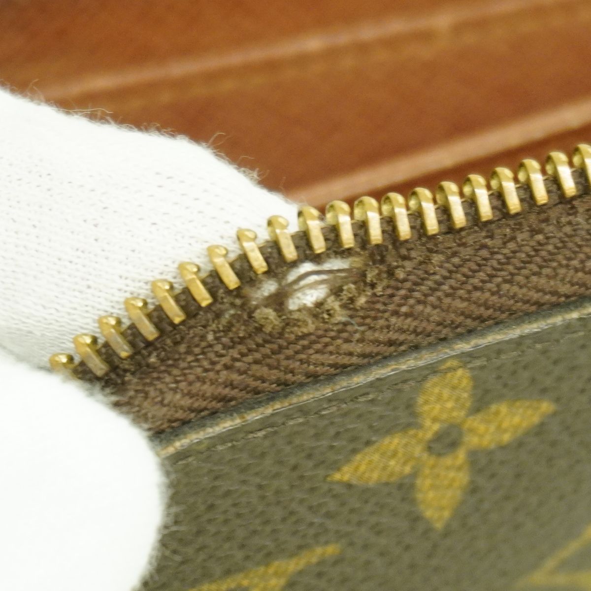 Louis Vuitton Wallet Monogram Zippy Brown — view 6