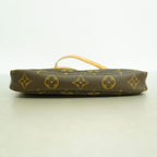 Louis Vuitton Shoulder Bag Monogram Pochette Accessoires Brown — view 3