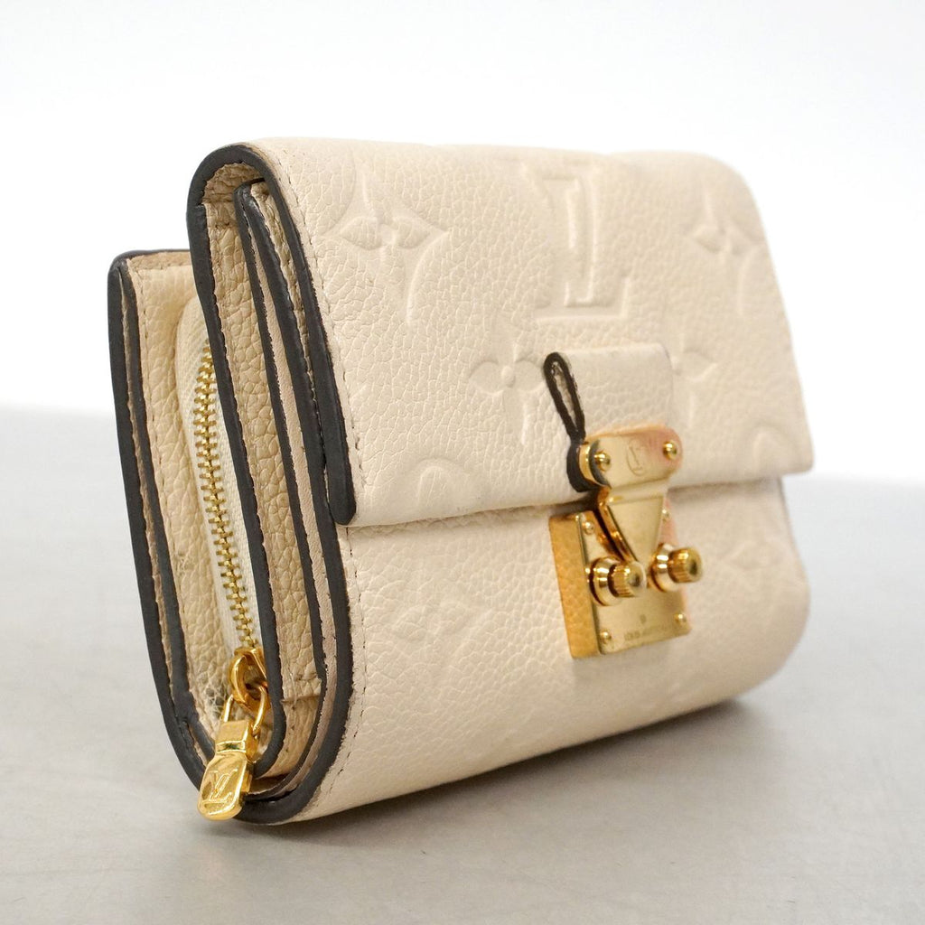 Louis Vuitton Trifold Wallet Monogram Empreinte Portefeuille Metis Compact Cream — view 2