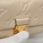 Louis Vuitton Trifold Wallet Monogram Empreinte Portefeuille Metis Compact Cream — view 8
