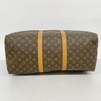 Louis Vuitton Boston Bag Monogram Keepall 50 Brown — view 3