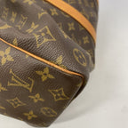 Louis Vuitton Boston Bag Monogram Keepall 50 Brown — view 6