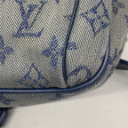 Louis Vuitton Belt Bag Monogram Denim Outdoor Navy — view 7