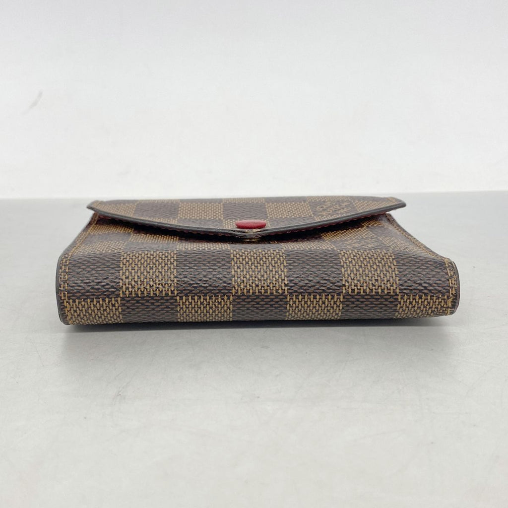 Louis Vuitton Trifold Wallet Damier Portefeuille Victorine Ebene — view 2