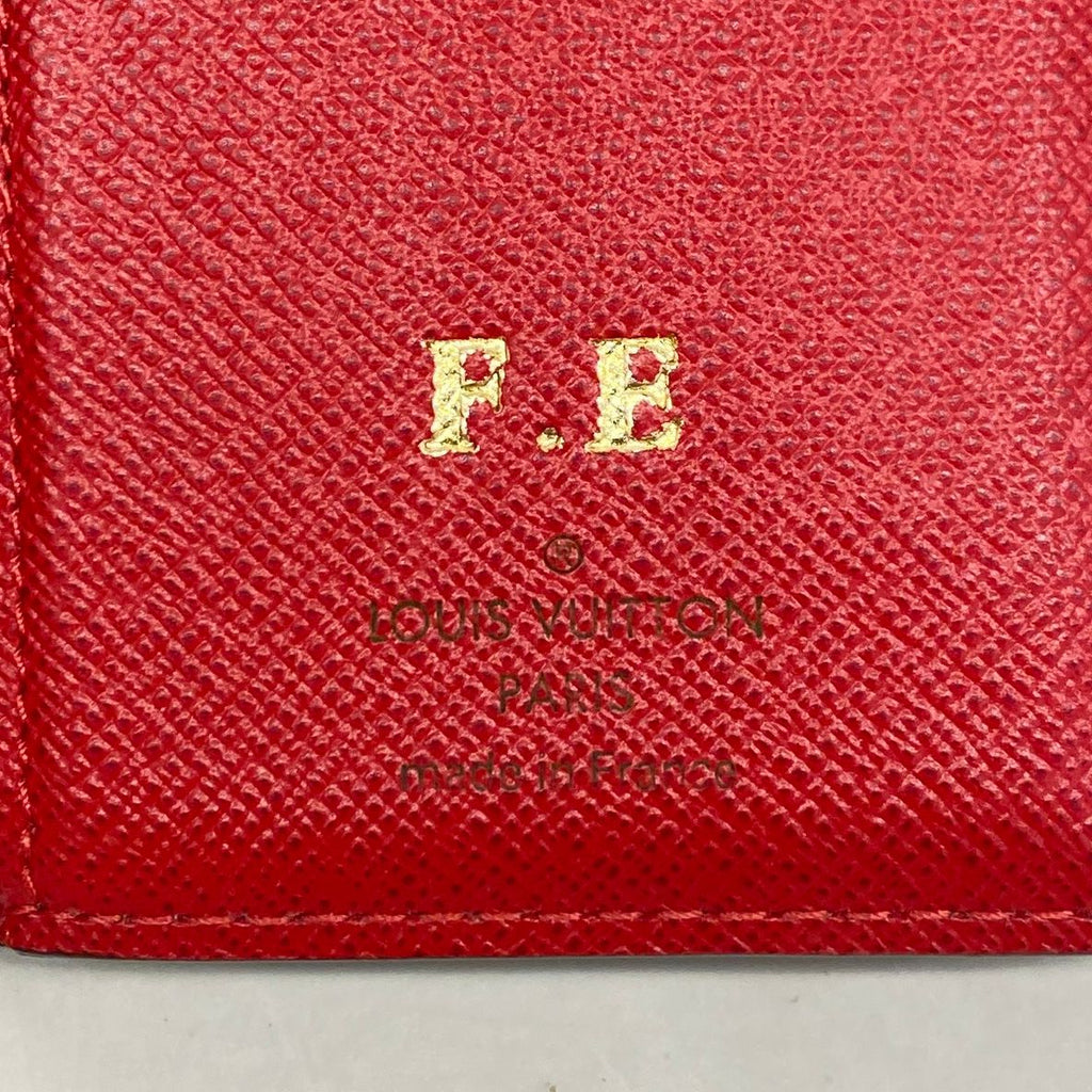 Louis Vuitton Trifold Wallet Damier Portefeuille Victorine Ebene — view 4