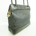 Chanel Tote Lambskin Black Gold — view 2