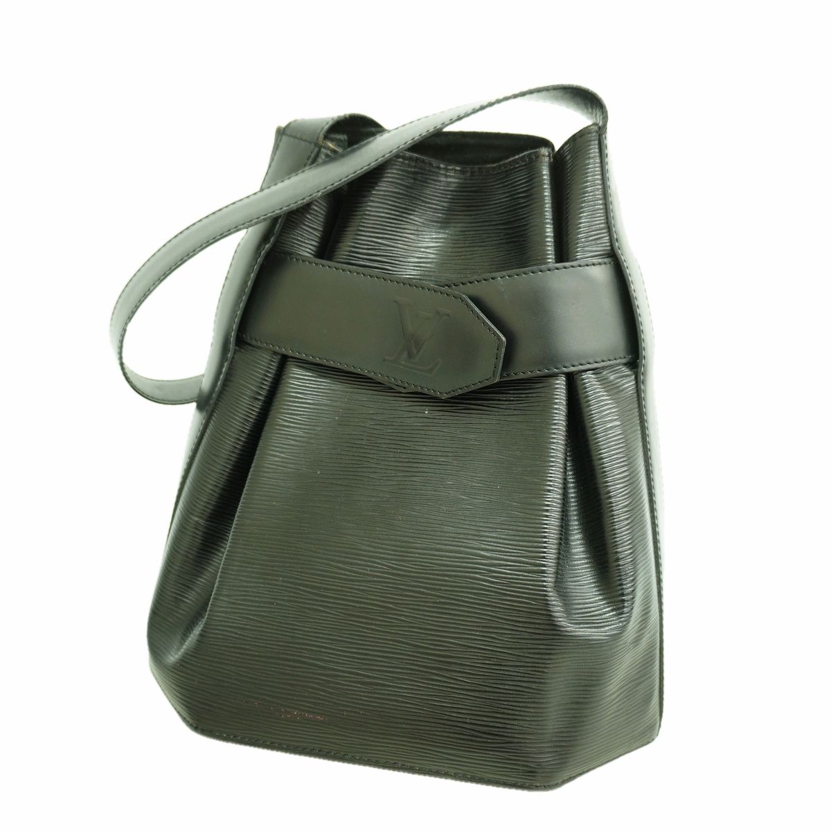 Louis Vuitton Shoulder Bag Epi Sac D'epaule PM Noir