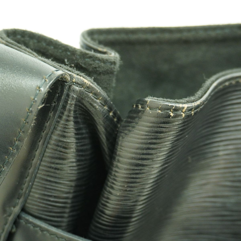 Louis Vuitton Shoulder Bag Epi Sac D'epaule PM Noir — view 8