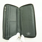 Louis Vuitton Wallet Damier Graphite Zippy Vertical Black Gray — view 3