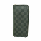 Louis Vuitton Wallet Damier Graphite Zippy Vertical Black Gray