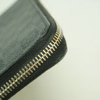 Louis Vuitton Wallet Damier Graphite Zippy Vertical Black Gray — view 7