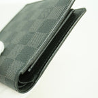 Louis Vuitton Wallet Damier Graphite Portefeuille Marco Black Gray — view 5
