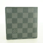 Louis Vuitton Wallet Damier Graphite Portefeuille Marco Black Gray — view 8