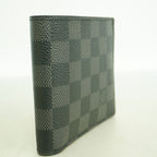 Louis Vuitton Wallet Damier Graphite Portefeuille Marco Black Gray — view 2