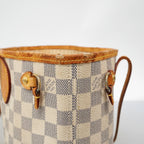 Louis Vuitton Tote Damier Azur Neverfull PM White — view 6