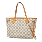 Louis Vuitton Tote Damier Azur Neverfull PM White