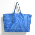 Bottega Veneta Intreccio Illusion Tote Blue