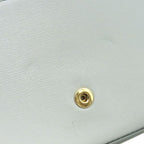 Celine Shoulder Bag Mini Claude Calfskin Ice Blue Gold Taurillon — view 7