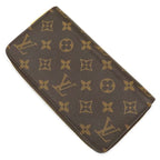 Louis Vuitton Wallet Zippy Monogram Canvas Gold Brown Zip Around — view 2