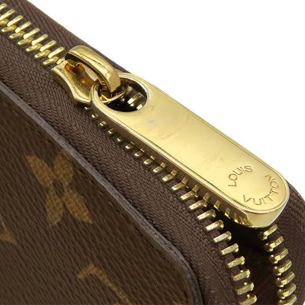 Louis Vuitton Wallet Zippy Monogram Canvas Gold Brown Zip Around — view 5