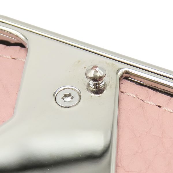 Louis Vuitton Wallet Portefeuille Capucines Leather Taurillon Pink Magnolia — view 8