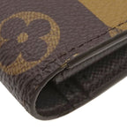 Louis Vuitton Wallet Portefeuille Brazza Monogram Canvas Stripe Gold NIGO — view 5