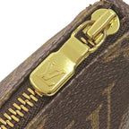 Louis Vuitton Pouch Pochette Accessoires Monogram Canvas Gold Vintage Handbag — view 5