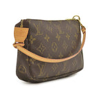 Louis Vuitton Pouch Pochette Accessoires Monogram Canvas Gold Vintage Handbag — view 2