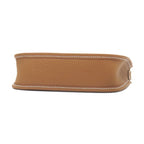 Hermes Shoulder Bag Evelyne TPM 16 Long Taurillon Clemence Gold Silver Brown — view 3