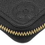 Louis Vuitton Coin Purse Zippy Monogram Empreinte Black Gold Mini — view 4