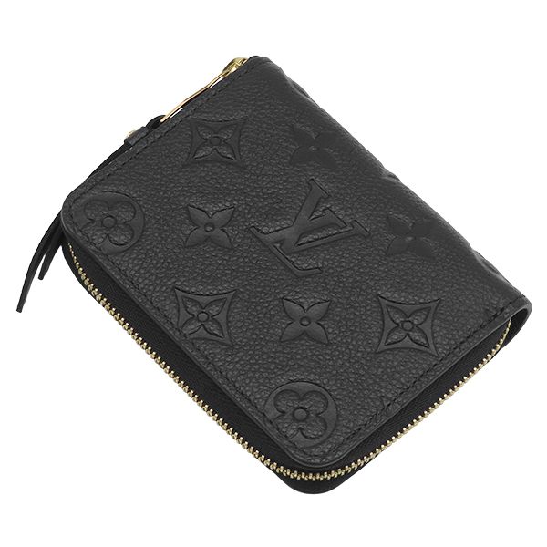 Louis Vuitton Coin Purse Zippy Monogram Empreinte Black Gold Mini — view 2