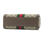 Gucci 2-Way Ophidia GG Small Tote Supreme Canvas Leather Beige Ebony Gold — view 3