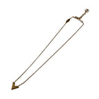 Louis Vuitton Essential V Necklace Gold Colored — view 2