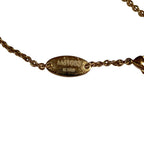 Louis Vuitton Essential V Necklace Gold Colored — view 6