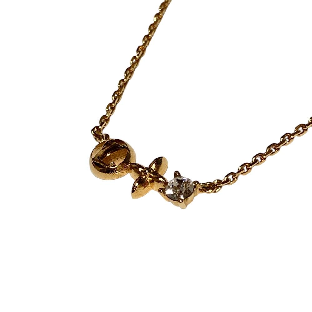 Louis Vuitton Necklace Collier Petit Gold Colored — view 2