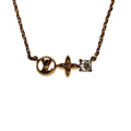Louis Vuitton Necklace Collier Petit Gold Colored